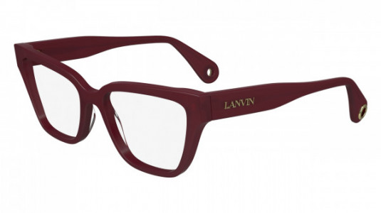 Lanvin LNV2655 Eyeglasses, (606) OPALINE BURGUNDY