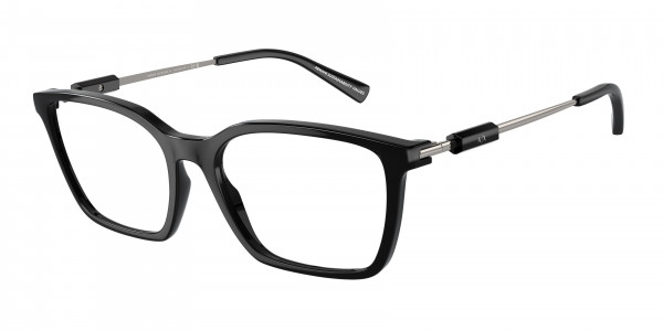 Armani Exchange AX3113F Eyeglasses, 8158 SHINY BLACK (BLACK)