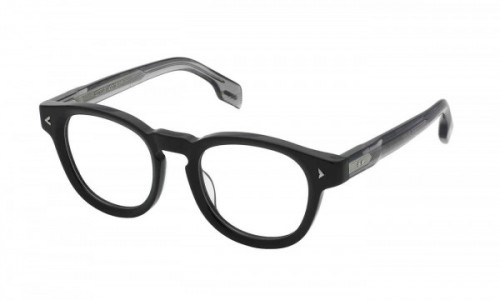 Lozza VL4357M Eyeglasses, SHINY BLACK (700Y)