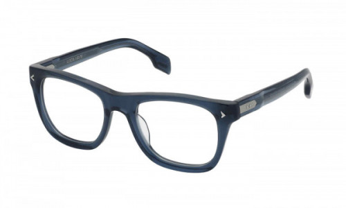 Lozza VL4355M Eyeglasses, TRANSP.BLUE (06NA)