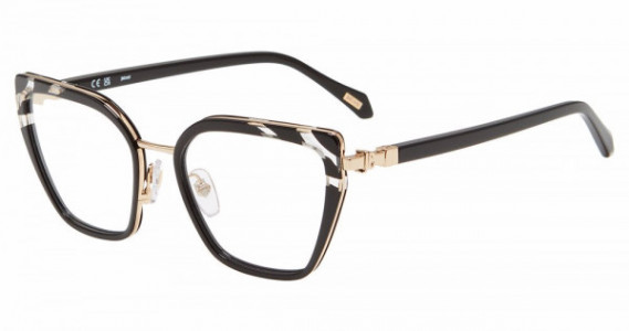 Just Cavalli VJC071 Eyeglasses, BLACK/CRYSTAL (0Z50)