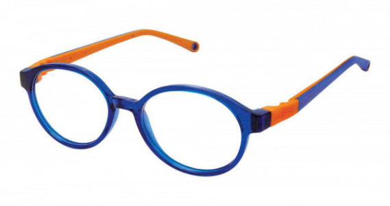 Life Italia NI-155 Eyeglasses, 1-COB ORANGE/BLUE