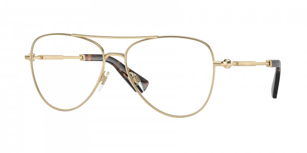 Burberry BE1386 Eyeglasses, 1109 LIGHT GOLD (GOLD)