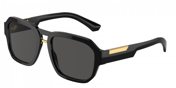 Dolce & Gabbana DG4464F Sunglasses, 501/87 BLACK DARK GREY (BLACK)