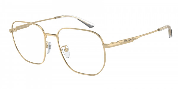 Emporio Armani EA1159D Eyeglasses, 3013 SHINY PALE GOLD (GOLD)