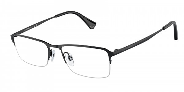 Emporio Armani EA1044TD Eyeglasses, 3001 SHINY BLACK (BLACK)