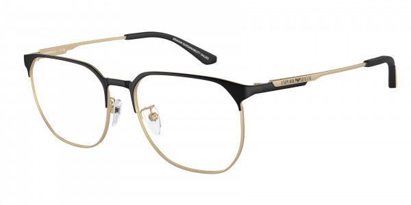 Emporio Armani EA1158D Eyeglasses, 3002 MATTE PALE GOLD/BLACK (GOLD)