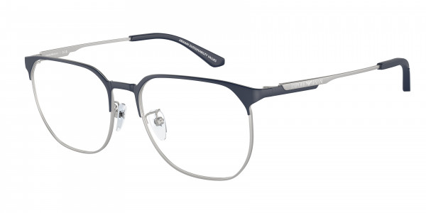 Emporio Armani EA1158D Eyeglasses, 3018 MATTE BLUE/SILVER (BLUE)