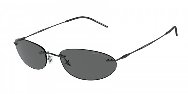 Giorgio Armani AR1508M Sunglasses, 300187 MATTE BLACK DARK GREY (BLACK)