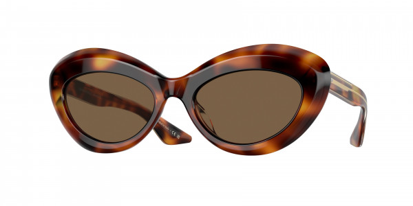 Oliver Peoples OV5523SU 1968C Sunglasses, 100773 1968C DARK MAHOGANY BROWN (TORTOISE)