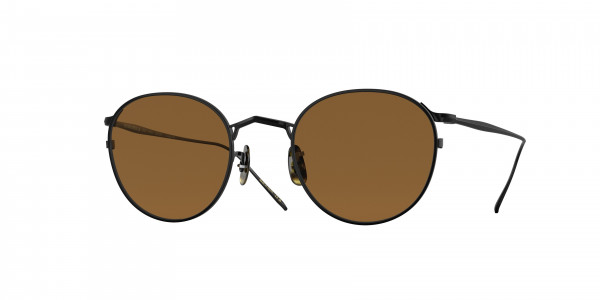 Oliver Peoples OV1311ST G. PONTI-4 Sunglasses, 501753 G. PONTI-4 MATTE BLACK TRUE BR (BLACK)