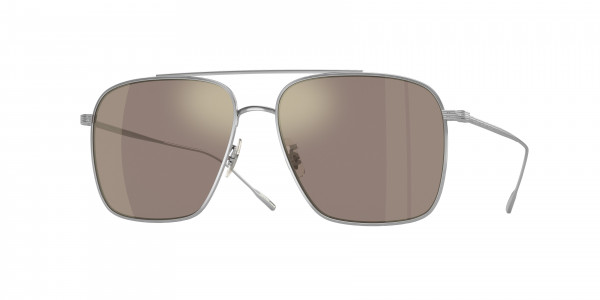 Oliver Peoples OV1320ST DRESNER Sunglasses, 5062G8 DRESNER MATTE BLACK COGNAC MIR (BLACK)