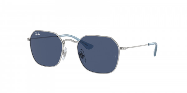 Ray-Ban Junior RJ9594S Sunglasses, 212/80 SILVER DARK BLUE (SILVER)