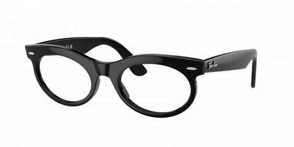 Ray-Ban Optical RX2242V WAYFARER OVAL Eyeglasses, 2000 WAYFARER OVAL BLACK (BLACK)