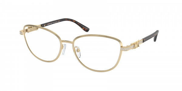 Michael Kors MK3076B CORDOBA Eyeglasses, 1014 CORDOBA LIGHT GOLD SHINY (GOLD)