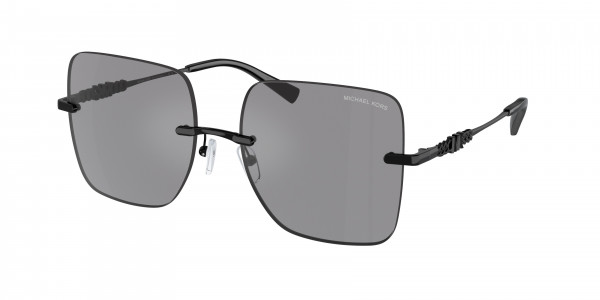 Michael Kors MK1150 QUéBEC Sunglasses, 1005/1 QUéBEC GREY SOLID BACK MIRROR (GREY)