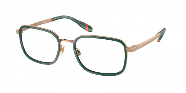 Polo PH1225 Eyeglasses, 9449 GREEN/ANTIQUE GOLD (GREEN)