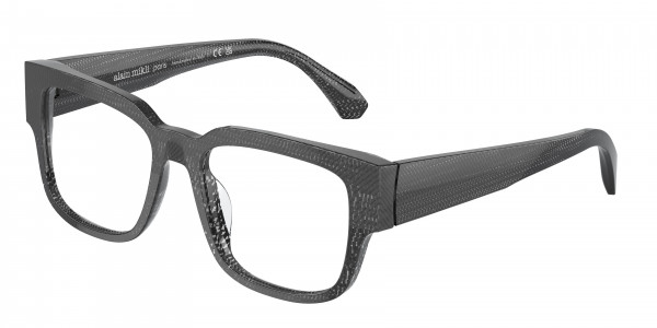 Alain Mikli A03504 Eyeglasses, 002 NEW POINTILLEE BLACK (BLACK)