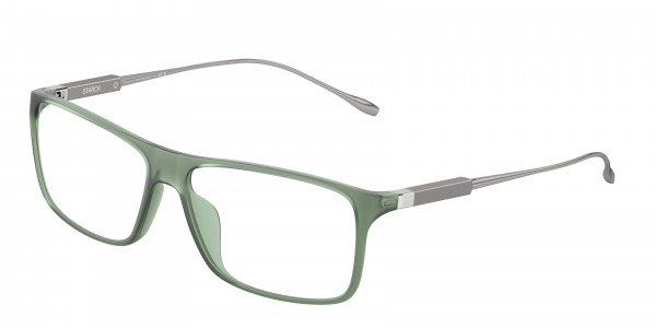 Starck Eyes SH1043XT Eyeglasses, 0004 MATTE TRANSPARENT GREEN (GREEN)
