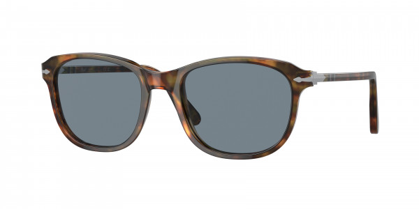Persol PO1935S Sunglasses, 108/56 CAFFE LIGHT BLUE (TORTOISE)