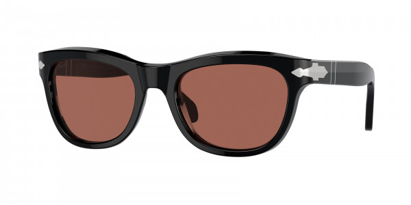 Persol PO0086S Sunglasses, 95/H2 BLACK BLUE VINTAGE (BLACK)