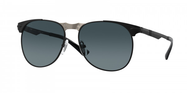 Persol PO1016S Sunglasses, 1130S3 BLACK POLAR GRADIENT DARK BLUE (BLACK)