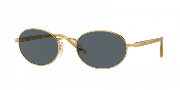 Persol PO1018S IDA Sunglasses, 1129R5 IDA GOLD BLUE (GOLD)