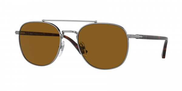Persol PO1006S Sunglasses, 513/33 GUNMETAL BROWN (GREY)