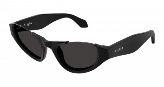 Azzedine Alaïa AA0076S Sunglasses, 001 - BLACK with GREY lenses