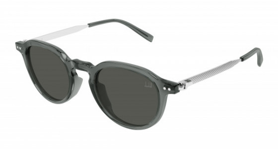 dunhill DU0091S Sunglasses, 004 - GREY with SILVER temples and GREY lenses