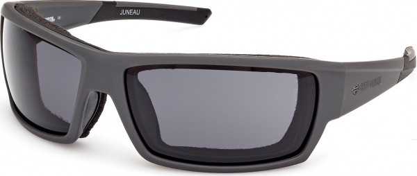 HD Z Tech Standard HZ0008 JUNEAU Sunglasses, 20A - Matte Grey / Matte Grey