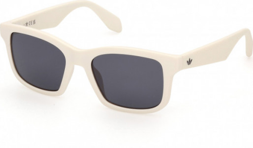 adidas Originals OR0105 Sunglasses, 21A - Matte White / Matte White