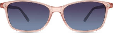 ECO by Modo BROOK Eyeglasses, PINK CRYSTAL - SUN CLIP