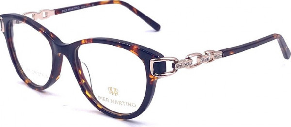 Pier Martino PM6591 LIMITED STOCK Eyeglasses, C3 Dark Amber Gold