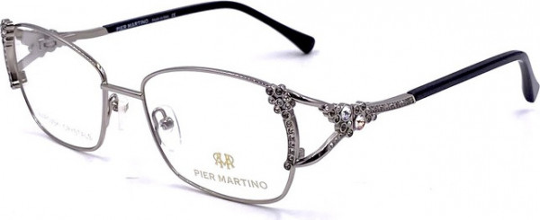 Pier Martino PM6590 LIMITED STOCK Eyeglasses, C1 Gunmetal Black