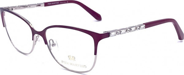 Pier Martino PM6589 LIMITED STOCK Eyeglasses, C7 Burgundy Gun