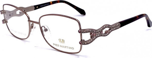 Pier Martino PM6584 LIMITED STOCK Eyeglasses, C3 Light Bronze Amber