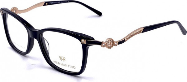 Pier Martino PM6583 LIMITED STOCK Eyeglasses, C1 Black Gold