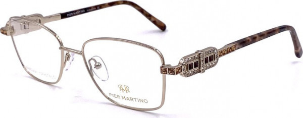 Pier Martino PM6567 LIMITED STOCK Eyeglasses, C2 Gold Burnt Amber