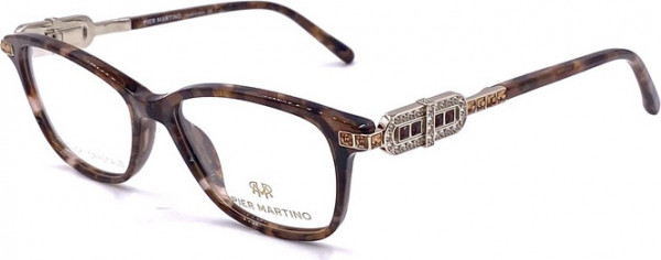 Pier Martino PM6566 LIMITED STOCK Eyeglasses, C2 Burnt Amber