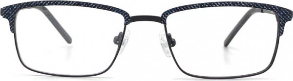 Windsor Originals CROSBY LIMITED STOCK Eyeglasses, Dn Denim Black