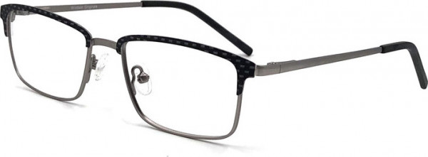 Windsor Originals CROSBY LIMITED STOCK Eyeglasses, Gc Gun Carbon