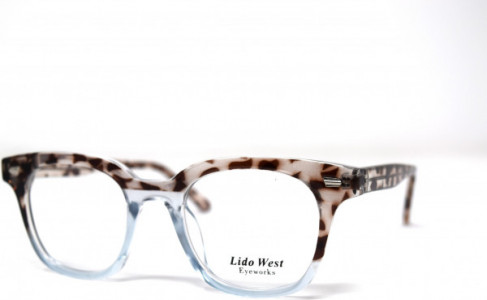 Lido West Bahamas Eyeglasses, Blue/Brown Tortoise