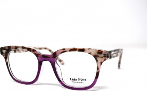 Lido West Bahamas Eyeglasses, Purple/Brown Tortoise