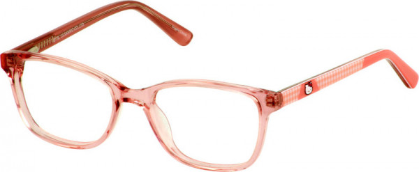 Hello Kitty Hello Kitty 312 Eyeglasses, PINK CRYSTAL