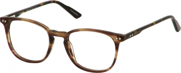 Perry Ellis Perry Ellis 416 Eyeglasses, 2-BROWN HORN