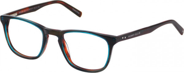Perry Ellis Perry Ellis 372 Eyeglasses, BLUE