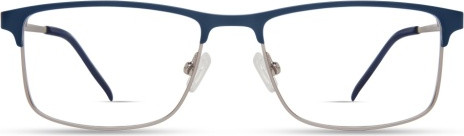 ECO by Modo CRESS Eyeglasses, SMOKE BLUE/SILVER