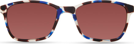 ECO by Modo DAISY Eyeglasses, BLUE - SUN CLIP