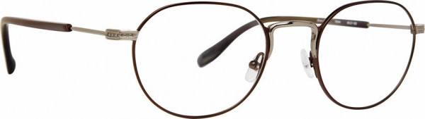 Badgley Mischka BM Myles Eyeglasses, Brown